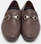 Salvatore Ferragamo Pre-owned Leather flats Brown Heren - Thumbnail 3