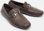 Salvatore Ferragamo Pre-owned Leather flats Brown Heren - Thumbnail 4