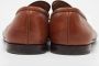 Salvatore Ferragamo Pre-owned Leather flats Brown Heren - Thumbnail 3