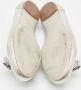 Salvatore Ferragamo Pre-owned Leather flats Gray Dames - Thumbnail 6