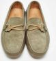 Salvatore Ferragamo Pre-owned Leather flats Green Heren - Thumbnail 3