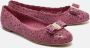 Salvatore Ferragamo Pre-owned Leather flats Pink Dames - Thumbnail 4