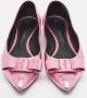 Salvatore Ferragamo Pre-owned Leather flats Pink Dames - Thumbnail 3