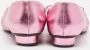 Salvatore Ferragamo Pre-owned Leather flats Pink Dames - Thumbnail 5