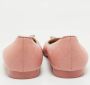 Salvatore Ferragamo Pre-owned Leather flats Pink Dames - Thumbnail 4