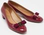 Salvatore Ferragamo Pre-owned Leather flats Red Dames - Thumbnail 4