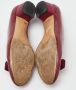 Salvatore Ferragamo Pre-owned Leather flats Red Dames - Thumbnail 6