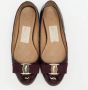 Salvatore Ferragamo Pre-owned Leather flats Red Dames - Thumbnail 3