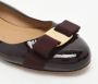 Salvatore Ferragamo Pre-owned Leather flats Red Dames - Thumbnail 6