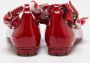 Salvatore Ferragamo Pre-owned Leather flats Red Dames - Thumbnail 5