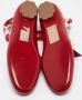 Salvatore Ferragamo Pre-owned Leather flats Red Dames - Thumbnail 6