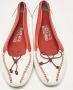 Salvatore Ferragamo Pre-owned Leather flats White Dames - Thumbnail 3