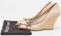 Salvatore Ferragamo Pre-owned Leather heels Beige Dames - Thumbnail 9