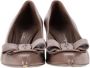 Salvatore Ferragamo Pre-owned Leather heels Beige Dames - Thumbnail 2