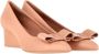 Salvatore Ferragamo Pre-owned Leather heels Beige Dames - Thumbnail 3