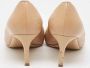 Salvatore Ferragamo Pre-owned Leather heels Beige Dames - Thumbnail 5