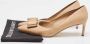 Salvatore Ferragamo Pre-owned Leather heels Beige Dames - Thumbnail 9