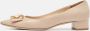 Salvatore Ferragamo Pre-owned Leather heels Beige Dames - Thumbnail 2