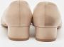 Salvatore Ferragamo Pre-owned Leather heels Beige Dames - Thumbnail 5