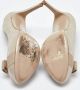 Salvatore Ferragamo Pre-owned Leather heels Beige Dames - Thumbnail 6