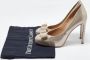 Salvatore Ferragamo Pre-owned Leather heels Beige Dames - Thumbnail 9