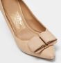 Salvatore Ferragamo Pre-owned Leather heels Beige Dames - Thumbnail 7