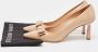 Salvatore Ferragamo Pre-owned Leather heels Beige Dames - Thumbnail 7