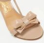 Salvatore Ferragamo Pre-owned Leather heels Beige Dames - Thumbnail 7