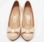 Salvatore Ferragamo Pre-owned Leather heels Beige Dames - Thumbnail 3