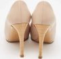 Salvatore Ferragamo Pre-owned Leather heels Beige Dames - Thumbnail 5