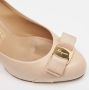 Salvatore Ferragamo Pre-owned Leather heels Beige Dames - Thumbnail 7