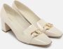 Salvatore Ferragamo Pre-owned Leather heels Beige Dames - Thumbnail 4