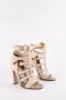 Salvatore Ferragamo Pre-owned Leather heels Beige Dames - Thumbnail 3