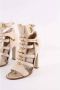 Salvatore Ferragamo Pre-owned Leather heels Beige Dames - Thumbnail 4