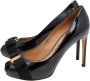 Salvatore Ferragamo Pre-owned Leather heels Black Dames - Thumbnail 3