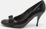 Salvatore Ferragamo Pre-owned Leather heels Black Dames - Thumbnail 2