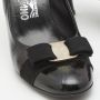 Salvatore Ferragamo Pre-owned Leather heels Black Dames - Thumbnail 7