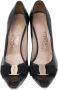 Salvatore Ferragamo Pre-owned Leather heels Black Dames - Thumbnail 2