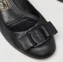 Salvatore Ferragamo Pre-owned Leather heels Black Dames - Thumbnail 8