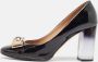 Salvatore Ferragamo Pre-owned Leather heels Black Dames - Thumbnail 2