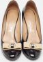 Salvatore Ferragamo Pre-owned Leather heels Black Dames - Thumbnail 3