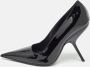 Salvatore Ferragamo Pre-owned Leather heels Black Dames - Thumbnail 2