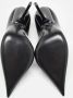 Salvatore Ferragamo Pre-owned Leather heels Black Dames - Thumbnail 6