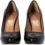 Salvatore Ferragamo Pre-owned Leather heels Black Dames - Thumbnail 4