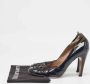 Salvatore Ferragamo Pre-owned Leather heels Black Dames - Thumbnail 9