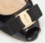 Salvatore Ferragamo Pre-owned Leather heels Black Dames - Thumbnail 7