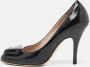 Salvatore Ferragamo Pre-owned Leather heels Black Dames - Thumbnail 2