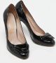 Salvatore Ferragamo Pre-owned Leather heels Black Dames - Thumbnail 4