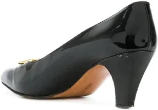 Salvatore Ferragamo Pre-owned Leather heels Black Dames