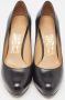 Salvatore Ferragamo Pre-owned Leather heels Black Dames - Thumbnail 3